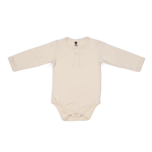 Baby LS Bodysuit, Alabaster — included in pack