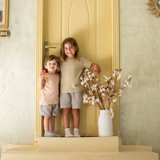 Clothes - made of 100% organic Egyptian Cotton for babies and children