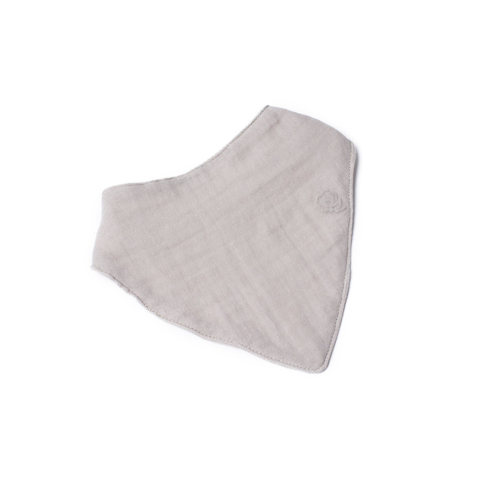 Baby Bib in Rocky Stone