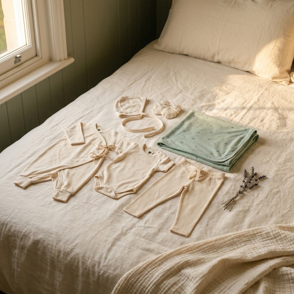 Caico Cotton bundle group flat-lay