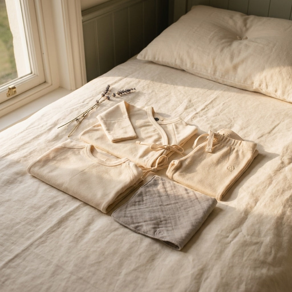 Caico Cotton bundle group flat-lay