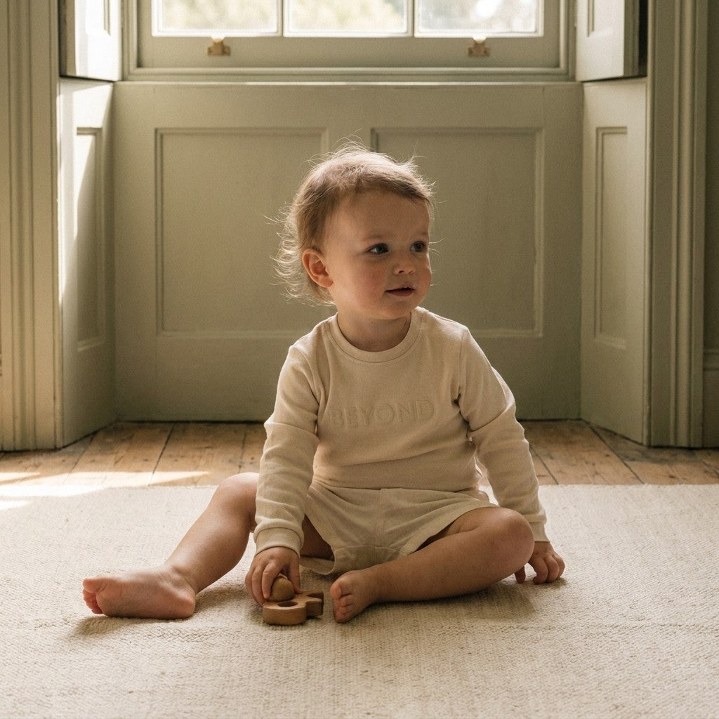 Caico Cotton lifestyle — Kids Lounge Blouse Alabaster