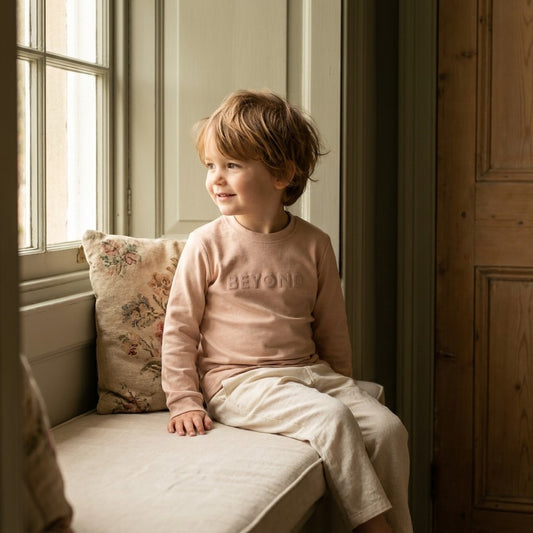 Caico Cotton lifestyle — Kids Lounge Blouse Dusty Blush