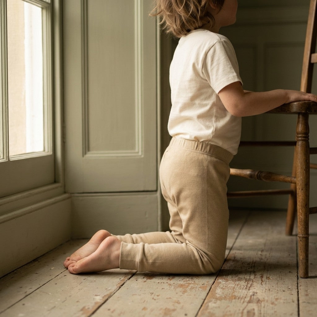Caico Cotton lifestyle — Kids Lounge Pants Sahara