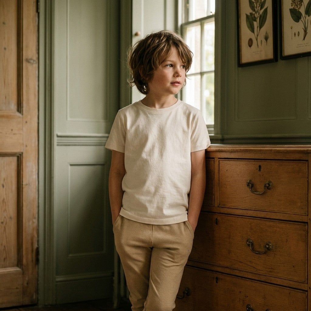 Caico Cotton lifestyle — Kids Lounge Pants Sahara