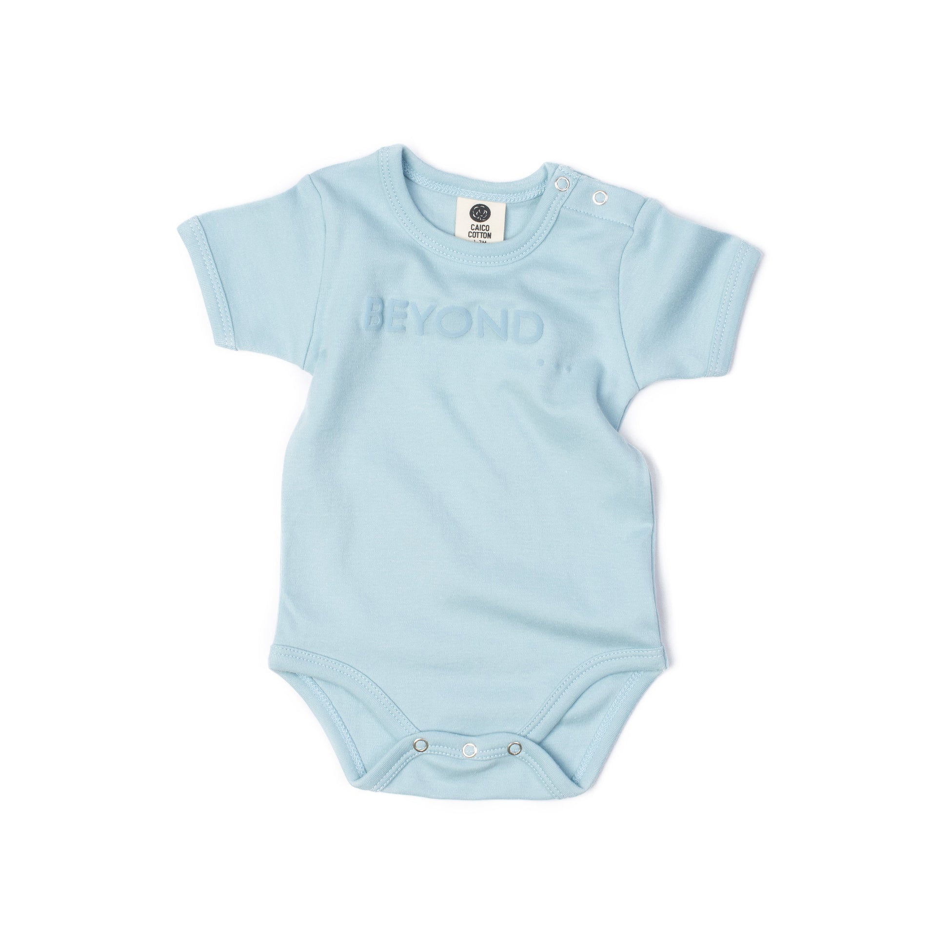 Baby SS Bodysuit, Dusky Blue — included in pack