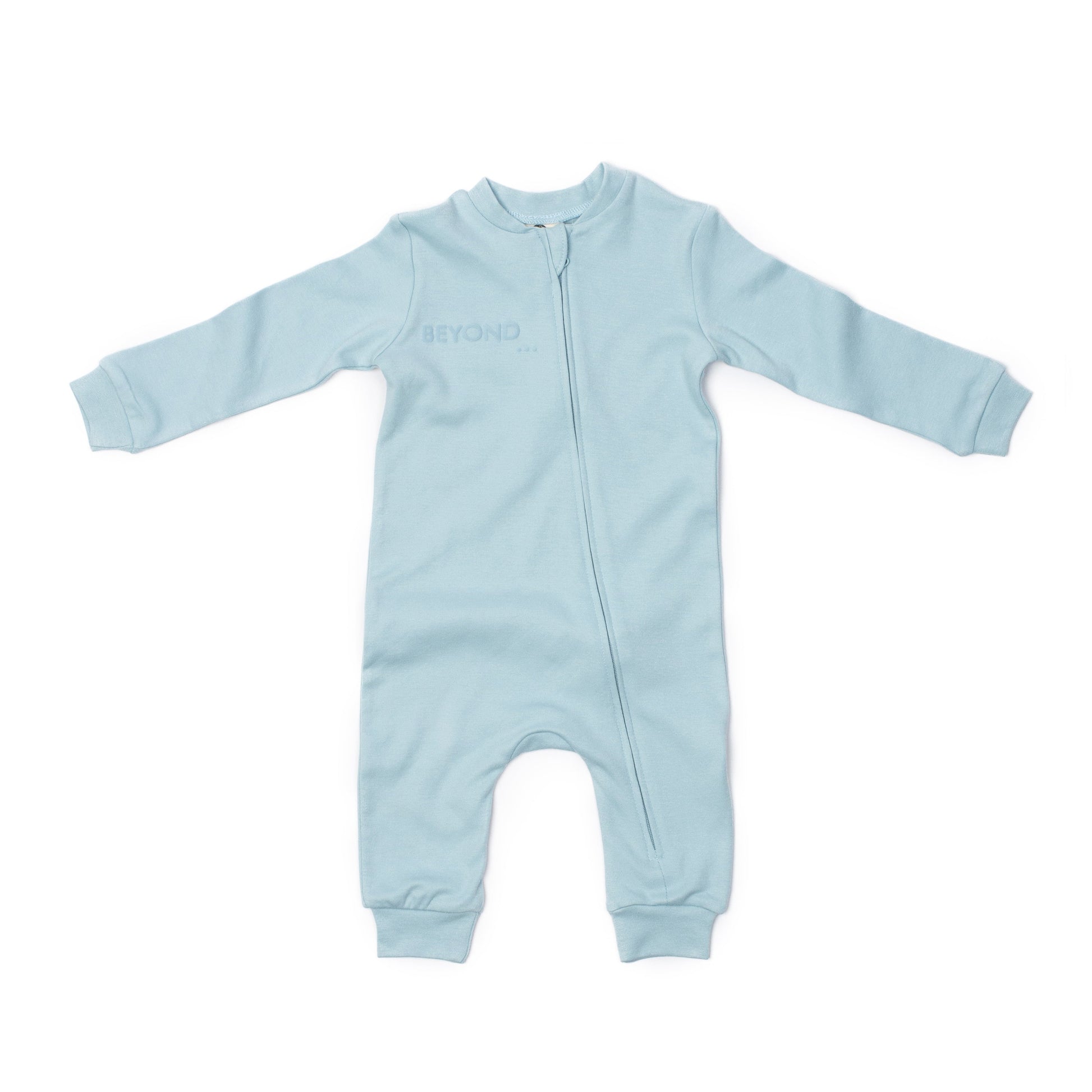 Baby Sleepsuit, Dusky Blue — included in pack