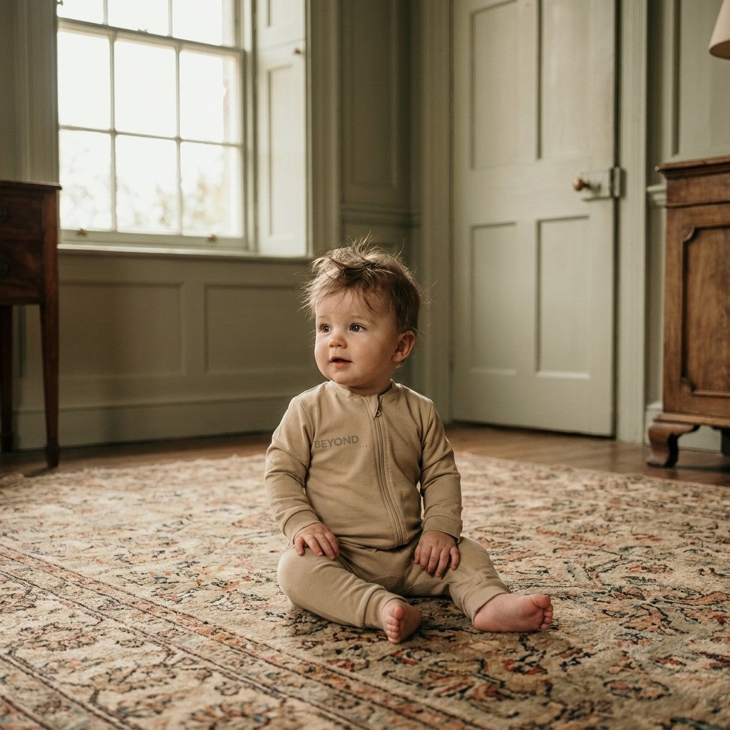 Caico Cotton lifestyle — Baby Overall Jumpsuit Sahara