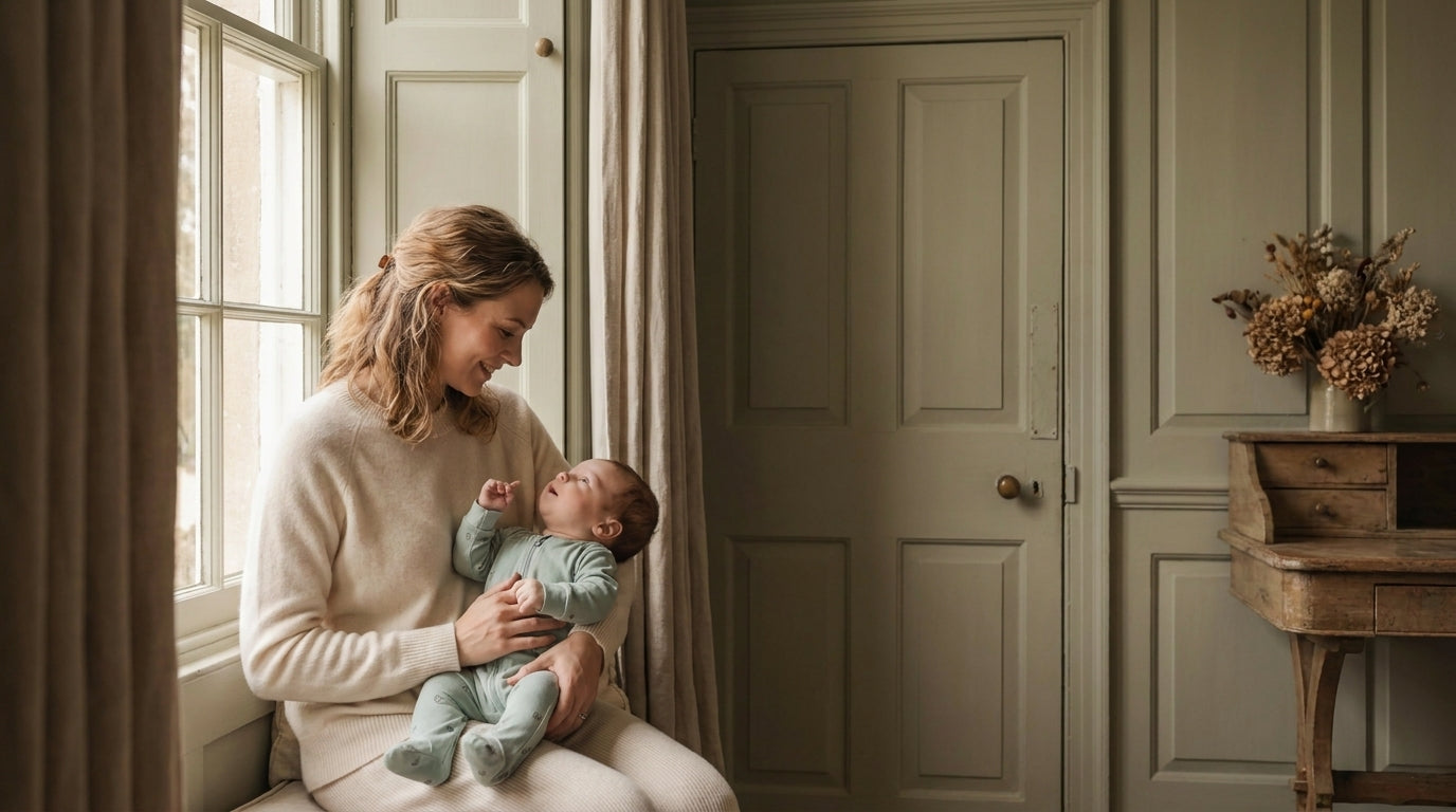 Our Story — mother and baby